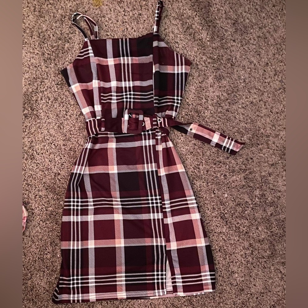 Plaid dress
